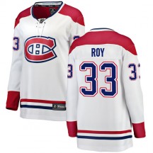 Women's Fanatics Branded Montreal Canadiens Patrick Roy White Away Jersey - Breakaway