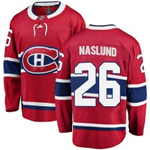 Men's Fanatics Branded Montreal Canadiens Mats Naslund Red Home Jersey - Breakaway