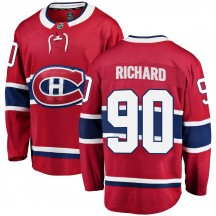 Men's Fanatics Branded Montreal Canadiens Anthony Richard Red Home Jersey - Breakaway