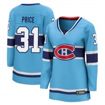 Women's Fanatics Branded Montreal Canadiens Carey Price Light Blue Special Edition 2.0 Jersey - Breakaway