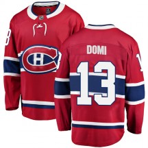 Youth Fanatics Branded Montreal Canadiens Max Domi Red Home Jersey - Breakaway