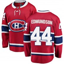 Youth Fanatics Branded Montreal Canadiens Joel Edmundson Red Home Jersey - Breakaway