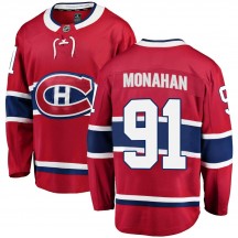 Youth Fanatics Branded Montreal Canadiens Sean Monahan Red Home Jersey - Breakaway