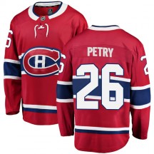 Youth Fanatics Branded Montreal Canadiens Jeff Petry Red Home Jersey - Breakaway