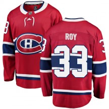 Youth Fanatics Branded Montreal Canadiens Patrick Roy Red Home Jersey - Breakaway