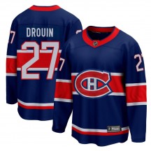 Men's Fanatics Branded Montreal Canadiens Jonathan Drouin Blue 2020/21 Special Edition Jersey - Breakaway