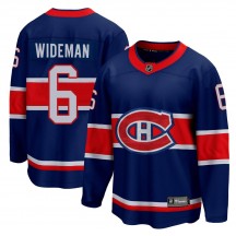 Men's Fanatics Branded Montreal Canadiens Chris Wideman Blue 2020/21 Special Edition Jersey - Breakaway