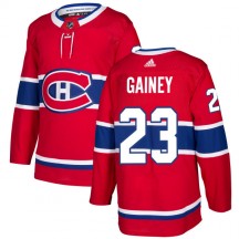 Men's Adidas Montreal Canadiens Bob Gainey Red Jersey - Authentic