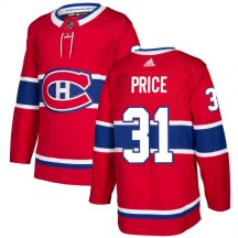 Men's Adidas Montreal Canadiens Carey Price Red Jersey - Authentic