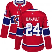 Women's Adidas Montreal Canadiens Phillip Danault Red Home Jersey - Premier