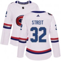 Women's Adidas Montreal Canadiens Mark Streit White 2017 100 Classic Jersey - Authentic