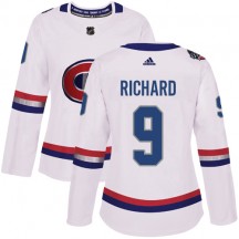 Women's Adidas Montreal Canadiens Maurice Richard White 2017 100 Classic Jersey - Authentic