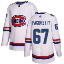 Men's Adidas Montreal Canadiens Max Pacioretty White 2017 100 Classic Jersey - Authentic