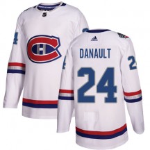 Youth Adidas Montreal Canadiens Phillip Danault White 2017 100 Classic Jersey - Authentic