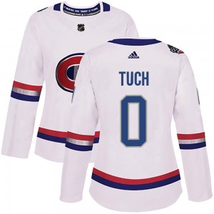 Women's Adidas Montreal Canadiens Luke Tuch White 2017 100 Classic Jersey - Authentic