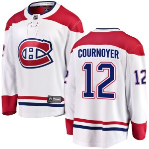 Men's Fanatics Branded Montreal Canadiens Yvan Cournoyer White Away Jersey - Breakaway