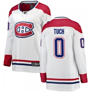 Women's Fanatics Branded Montreal Canadiens Luke Tuch White Away Jersey - Breakaway