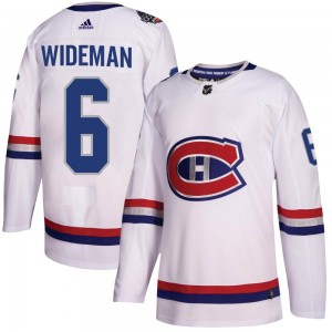 Youth Adidas Montreal Canadiens Chris Wideman White 2017 100 Classic Jersey - Authentic