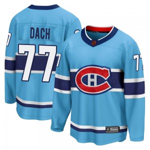 Men's Fanatics Branded Montreal Canadiens Kirby Dach Light Blue Special Edition 2.0 Jersey - Breakaway