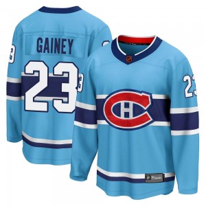 Men's Fanatics Branded Montreal Canadiens Bob Gainey Light Blue Special Edition 2.0 Jersey - Breakaway