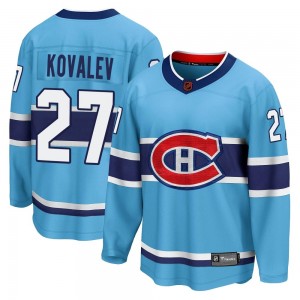 Men's Fanatics Branded Montreal Canadiens Alexei Kovalev Light Blue Special Edition 2.0 Jersey - Breakaway