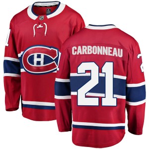 Men's Fanatics Branded Montreal Canadiens Guy Carbonneau Red Home Jersey - Breakaway