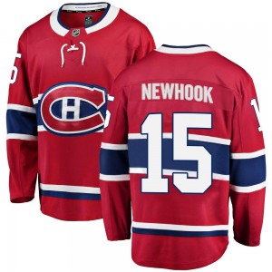Men's Fanatics Branded Montreal Canadiens Alex Newhook Red Home Jersey - Breakaway