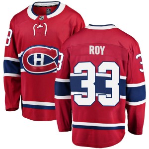Men's Fanatics Branded Montreal Canadiens Patrick Roy Red Home Jersey - Breakaway