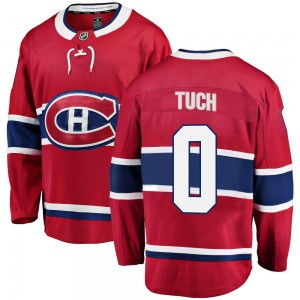 Men's Fanatics Branded Montreal Canadiens Luke Tuch Red Home Jersey - Breakaway