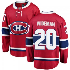 Men's Fanatics Branded Montreal Canadiens Chris Wideman Red Home Jersey - Breakaway