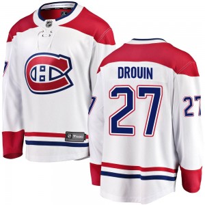 Youth Fanatics Branded Montreal Canadiens Jonathan Drouin White Away Jersey - Breakaway