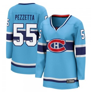 Women's Fanatics Branded Montreal Canadiens Michael Pezzetta Light Blue Special Edition 2.0 Jersey - Breakaway