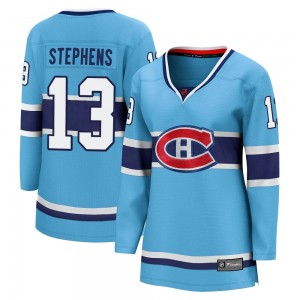 Women's Fanatics Branded Montreal Canadiens Mitchell Stephens Light Blue Special Edition 2.0 Jersey - Breakaway