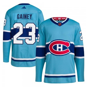 Men's Adidas Montreal Canadiens Bob Gainey Light Blue Reverse Retro 2.0 Jersey - Authentic