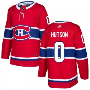 Youth Adidas Montreal Canadiens Lane Hutson Red Home Jersey - Authentic