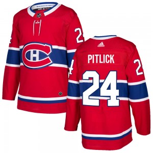 Youth Adidas Montreal Canadiens Tyler Pitlick Red Home Jersey - Authentic