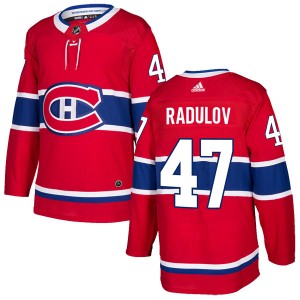 Youth Adidas Montreal Canadiens Alexander Radulov Red Home Jersey - Authentic
