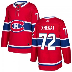 Youth Adidas Montreal Canadiens Arber Xhekaj Red Home Jersey - Authentic