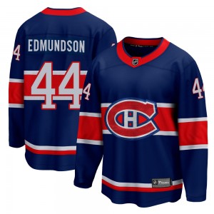Youth Fanatics Branded Montreal Canadiens Joel Edmundson Blue 2020/21 Special Edition Jersey - Breakaway