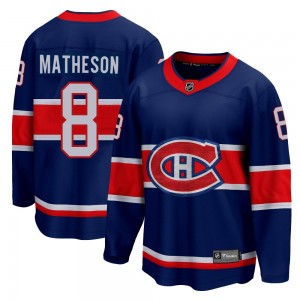 Youth Fanatics Branded Montreal Canadiens Mike Matheson Blue 2020/21 Special Edition Jersey - Breakaway