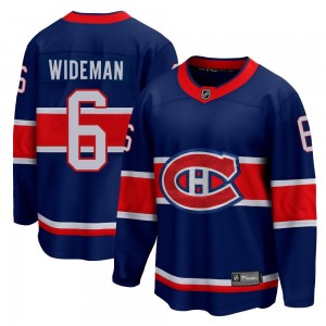 Youth Fanatics Branded Montreal Canadiens Chris Wideman Blue 2020/21 Special Edition Jersey - Breakaway