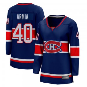 Women's Fanatics Branded Montreal Canadiens Joel Armia Blue 2020/21 Special Edition Jersey - Breakaway