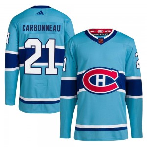 Youth Adidas Montreal Canadiens Guy Carbonneau Light Blue Reverse Retro 2.0 Jersey - Authentic
