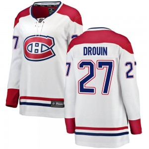 Women's Fanatics Branded Montreal Canadiens Jonathan Drouin White Away Jersey - Breakaway