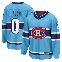 Men's Fanatics Branded Montreal Canadiens Luke Tuch Light Blue Special Edition 2.0 Jersey - Breakaway