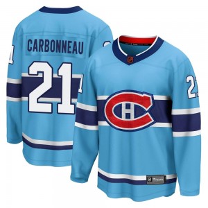 Youth Fanatics Branded Montreal Canadiens Guy Carbonneau Light Blue Special Edition 2.0 Jersey - Breakaway