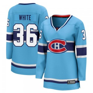 Women's Fanatics Branded Montreal Canadiens Colin White Light Blue Special Edition 2.0 Jersey - Breakaway