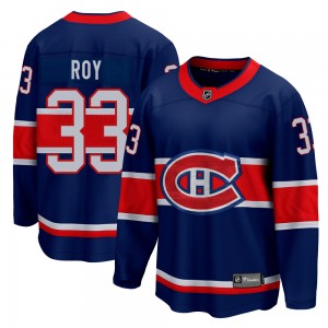 Youth Fanatics Branded Montreal Canadiens Patrick Roy Blue 2020/21 Special Edition Jersey - Breakaway